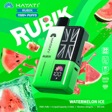 Hayati Rubik 7000 Puffs Prefilled Pod Vape Kit - Starting From £8.50